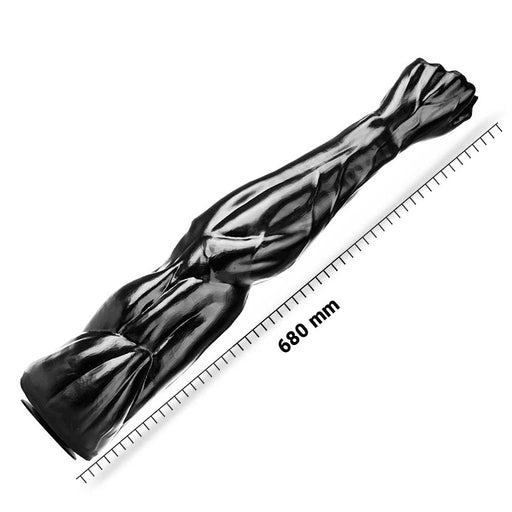 DEEP'R - Mega Power Fist - Zwart - 68.00 cm x Ø 6.50 cm