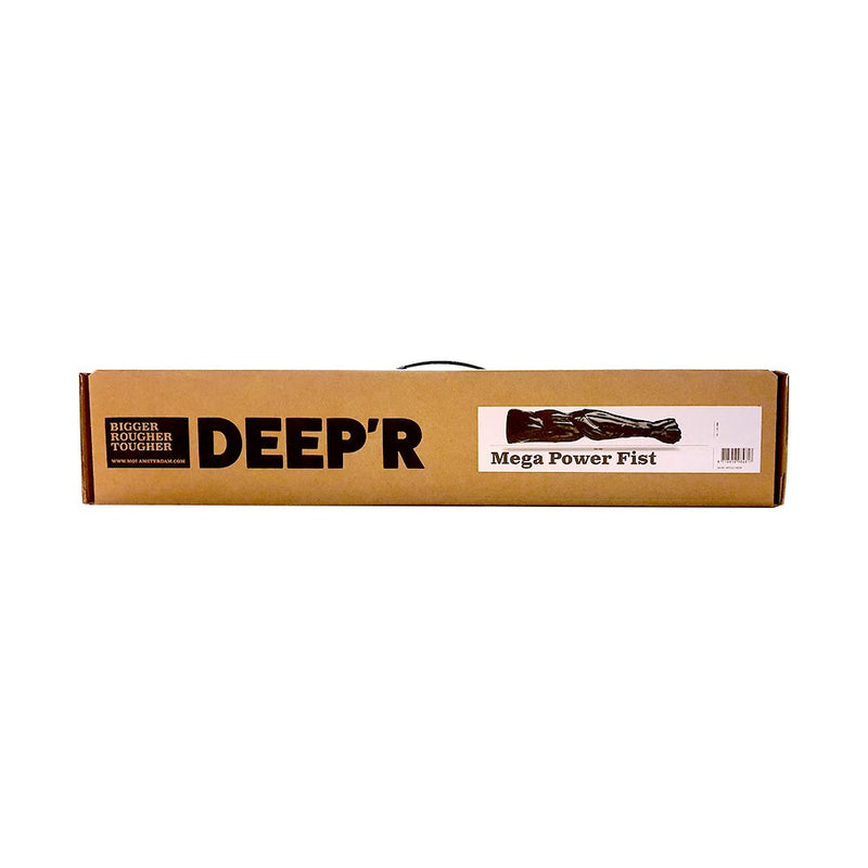 DEEP'R - Mega Power Fist - Zwart - 68.00 cm x Ø 6.50 cm