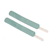 Liebe Seele - Boudoir Amor - Vegan Lederen handboeien - Wit met Gouden Hardware