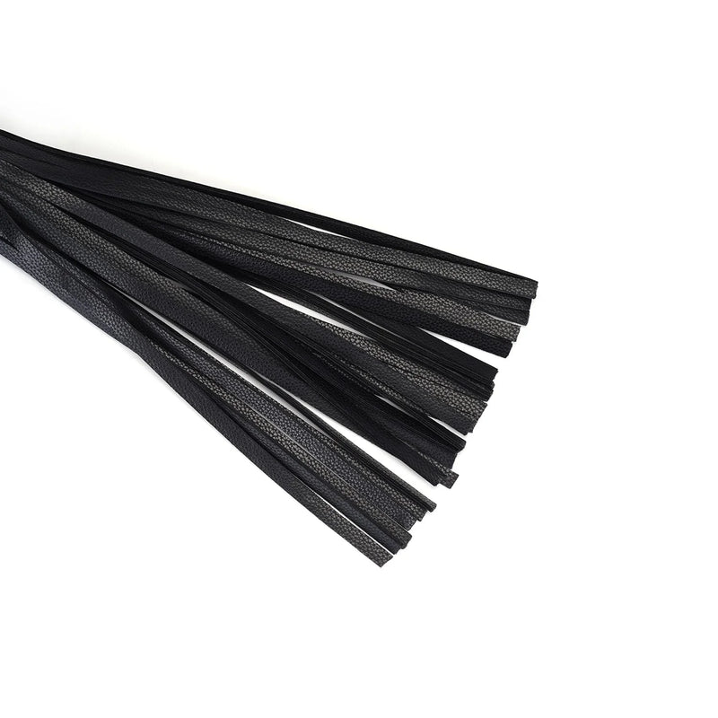 Liebe Seele - Victorian Garden - Kleine Flogger - Vegan Vriendelijk - Rood/Zwart