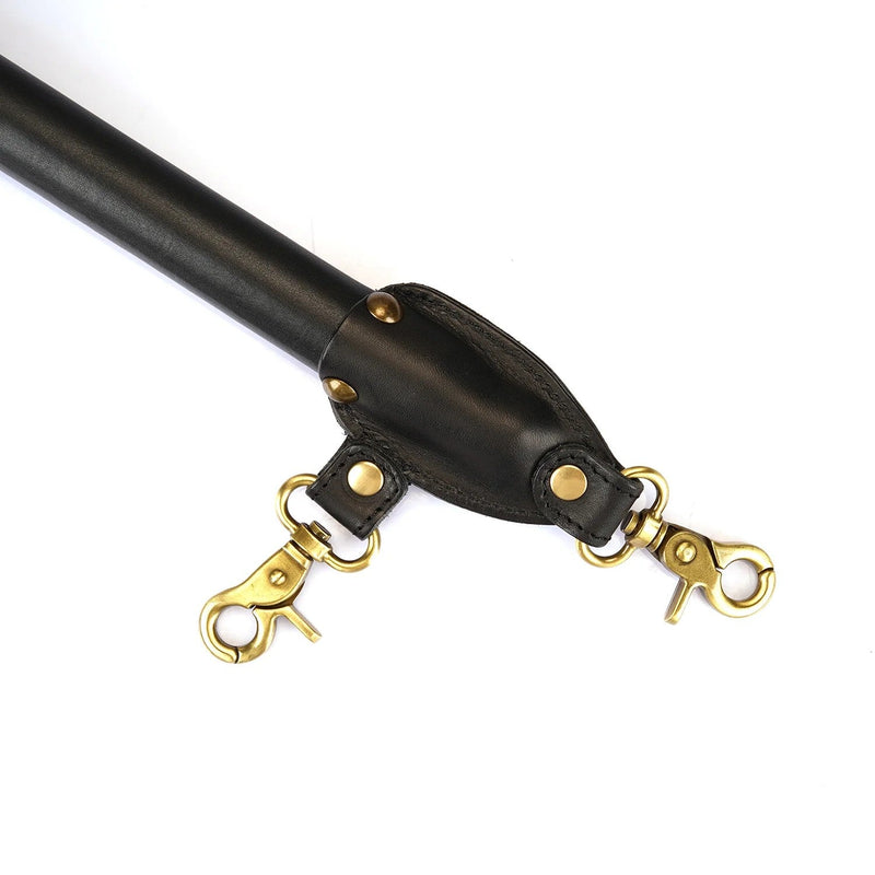 Liebe Seele - Samurai Spreader Bar - Zwart Leren Spreidstang 66,5 cm