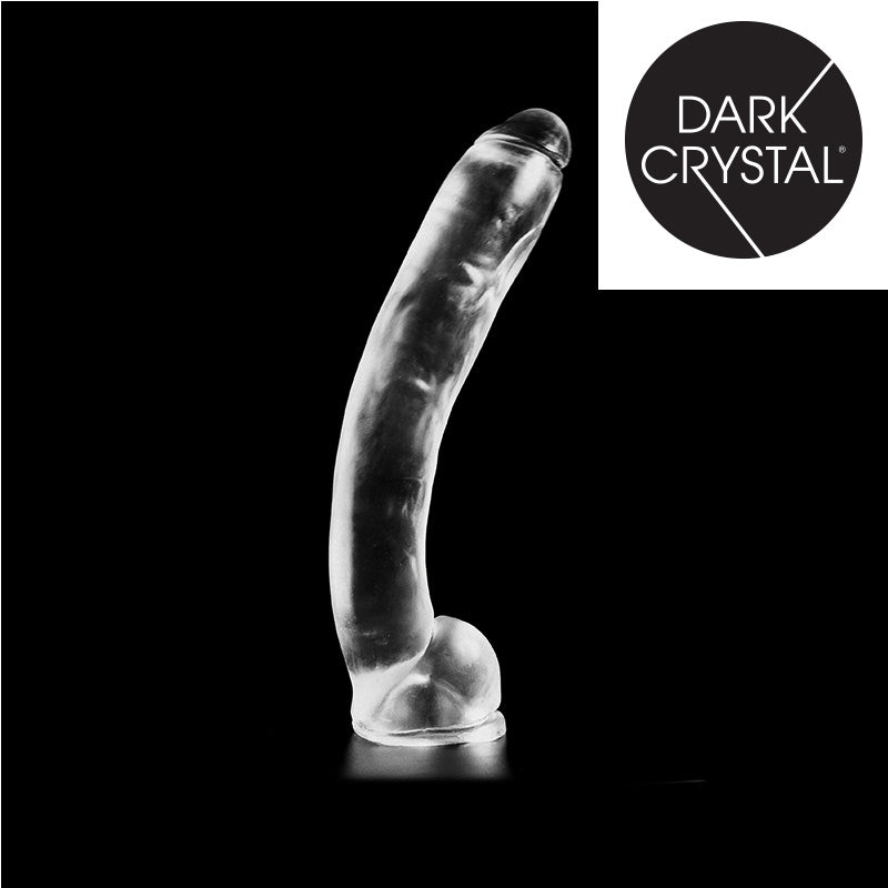Dark Crystal - XXL Dildo - 37,5 x 6 cm - Transparant