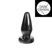 Dark Crystal - Buttplug - 15 x 6 cm - Zwart