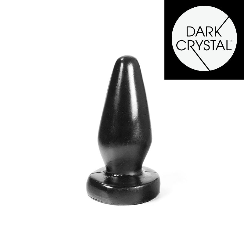 Dark Crystal - Buttplug - 15 x 6 cm - Zwart