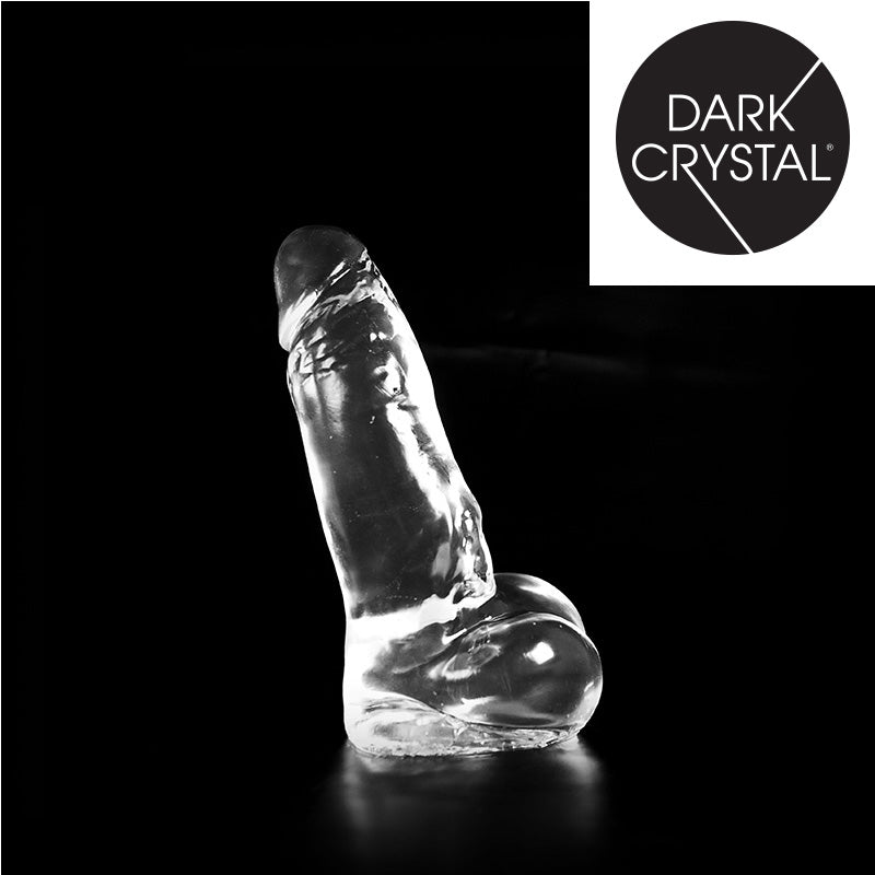 Dark Crystal - Dildo - 23,5 x 6,5 cm - Transparant