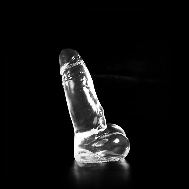 Dark Crystal - Dildo - 23,5 x 6,5 cm - Transparant