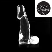 Dark Crystal - XXL Dildo - 28 x 8 cm - Transparant