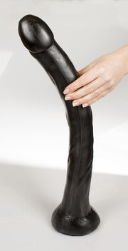 Dark Crystal - XXL Dildo - 53 x 6 cm - Zwart