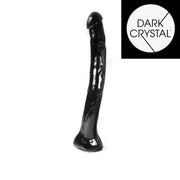 Dark Crystal - XXL Dildo - 53 x 6 cm - Zwart