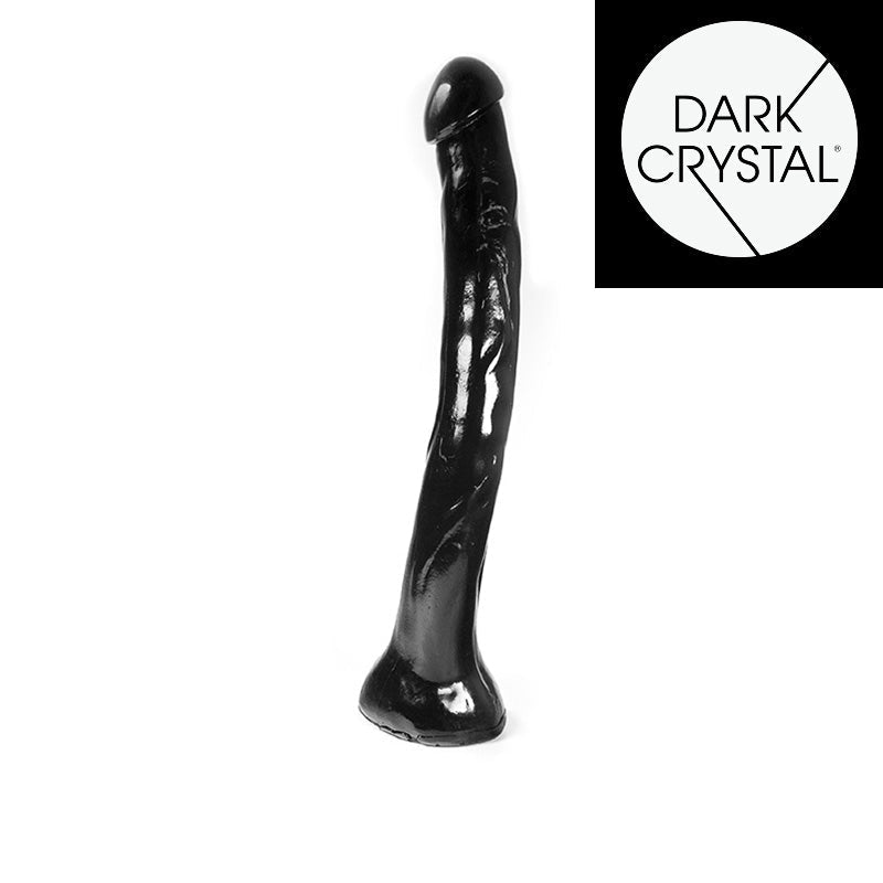 Dark Crystal - XXL Dildo - 53 x 6 cm - Zwart