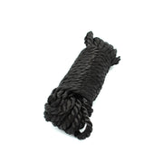 Kiotos - Deluxe Bondage Touw in Zwart - Hoogwaardig, Zacht en Duurzaam Polyester - 10m Lengte
