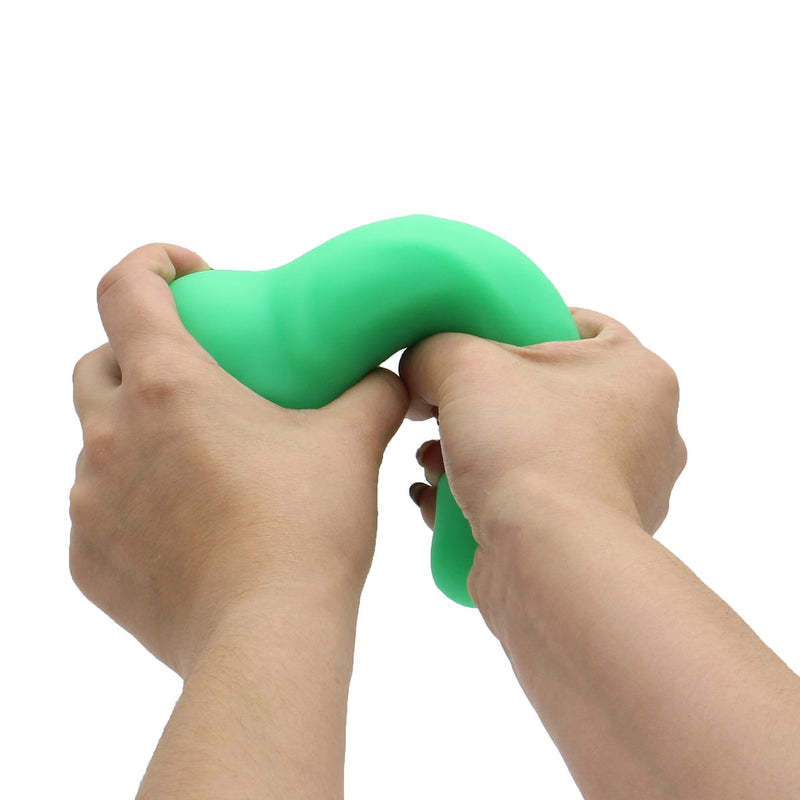 DeLuxe Pure Nature Neo Colours - Siliconen Dildo - 23 x 4.1 cm - Paars