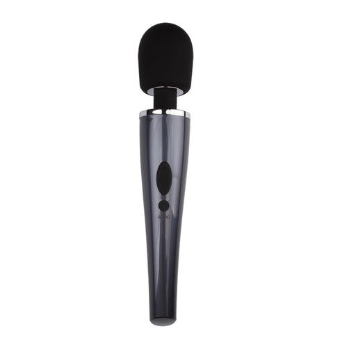 Chisa Toys - Sorli Magic Wand - Oplaadbare Wand Vibrator - Zwart-Erotiekvoordeel.nl