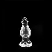 Dinoo - Ceratops - Buttplug - 21,5 cm - Transparant