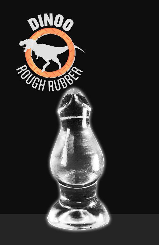 Dinoo - Ceratops - Buttplug - 21,5 cm - Transparant