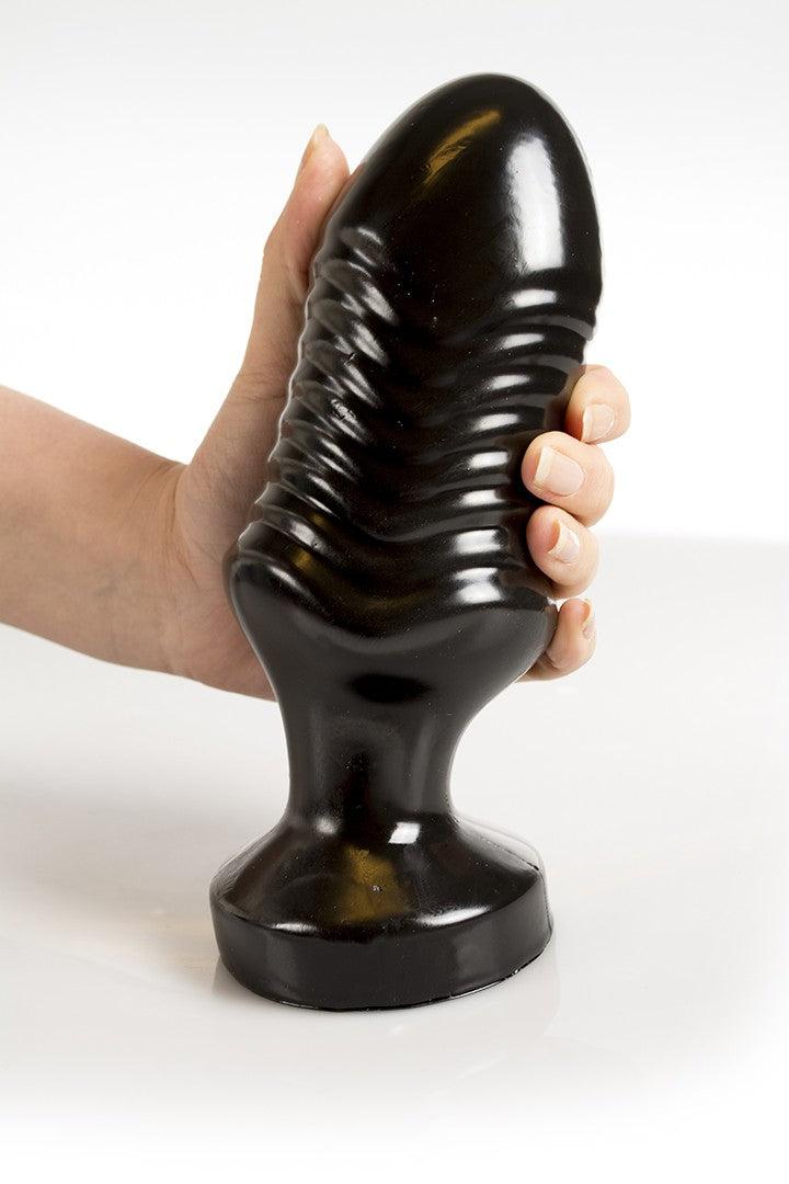 Dinoo - Tanius - Buttplug - 23 x 7 cm - Zwart