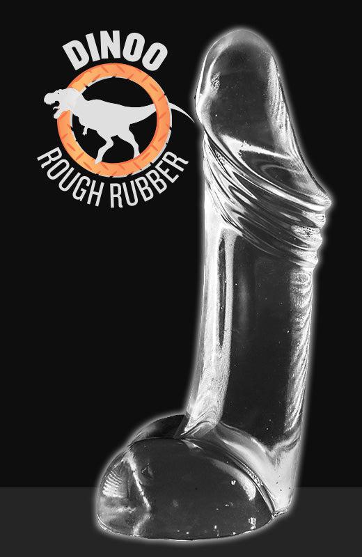 Dinoo - Agili - Dildo - 30 x 8 cm - Transparant