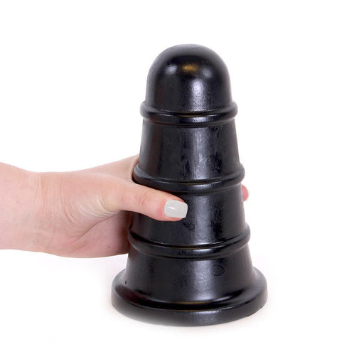 Dinoo HUNG - Deviant - Vac-U-Lock Compatable Dildo - 19,5 x 6,5 cm - Zwart