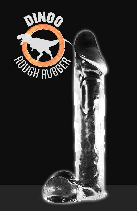 Dinoo - Krito - Dildo - 33 x 7,8 cm - Transparant