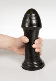Dinoo - Saurus - Dildo - 21,5 x 8 cm - Zwart