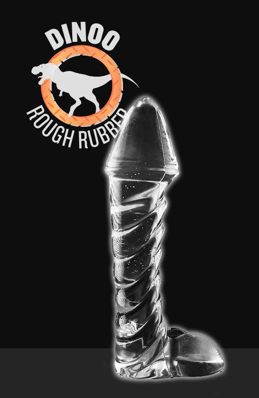 Dinoo - Lesotho - Dildo Met Balzak - Transparant