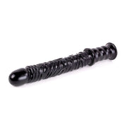 Dinoo - Damocles - XXL Dildo Met Handvat - 42,5 x 4,5 cm - Zwart