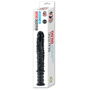 Dinoo - Damocles - XXL Dildo Met Handvat - 42,5 x 4,5 cm - Zwart