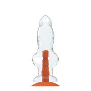 Dinoo Primal Desires - Allo - Grote Dildo Met Zuignap - Transparant