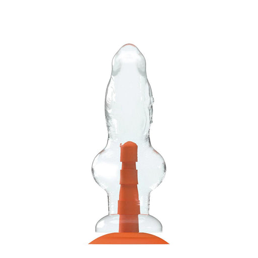 Dinoo Primal Desires - Allo - Grote Dildo Met Zuignap - Transparant