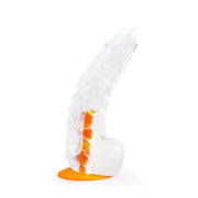 Dinoo Primal Desires - Bronto - Grote Dildo Met Zuignap - Transparant