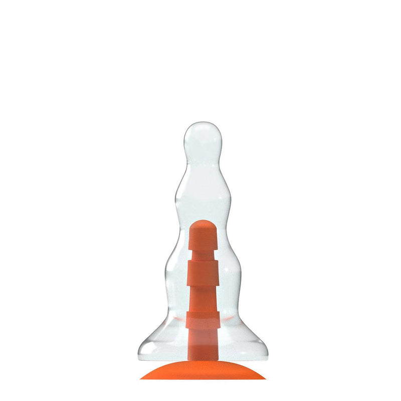 Dinoo Primal Desires - Dilo - Grote Dildo Met Zuignap - Transparant