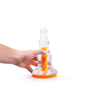 Dinoo Primal Desires - Dilo - Grote Dildo Met Zuignap - Transparant