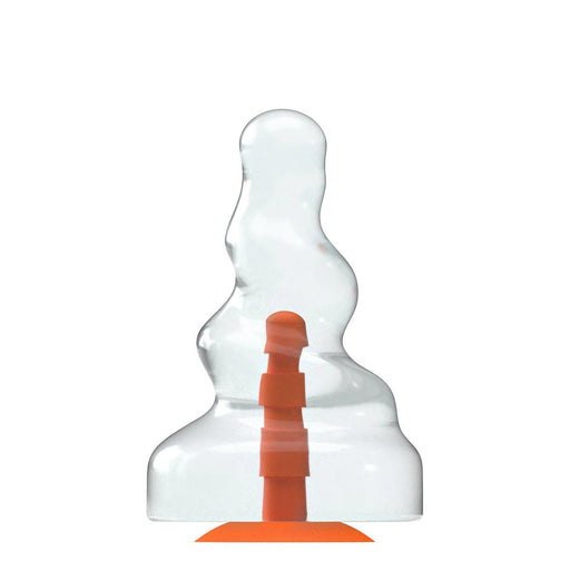 Dinoo Primal Desires - Trike - Grote Dildo Met Zuignap - Transparant