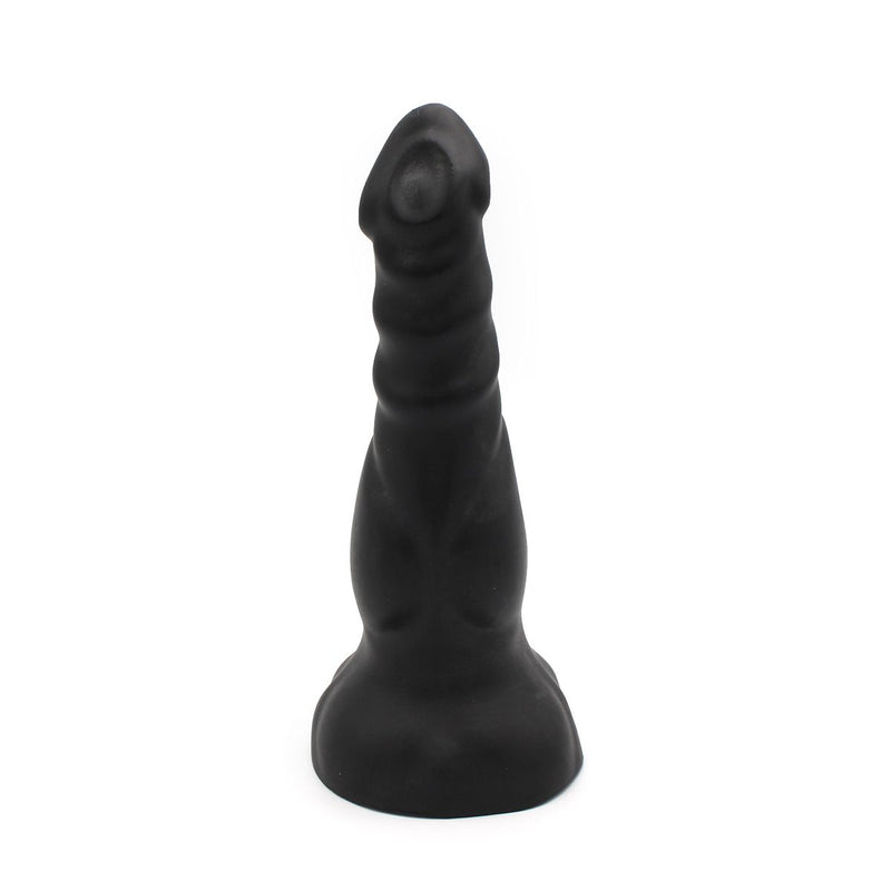 Dinoo - XXL Anaal Dildo - Amorino - 25.5 x 7.4 cm - TPE - Zwart