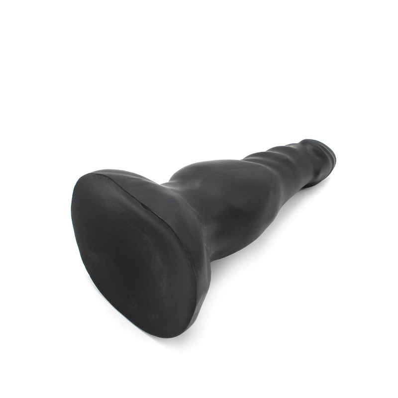 Dinoo - XXL Anaal Dildo - Amorino - 25.5 x 7.4 cm - TPE - Zwart