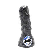 Dinoo - XXL Anaal Dildo - Met Ribbels - TPE - Zwart