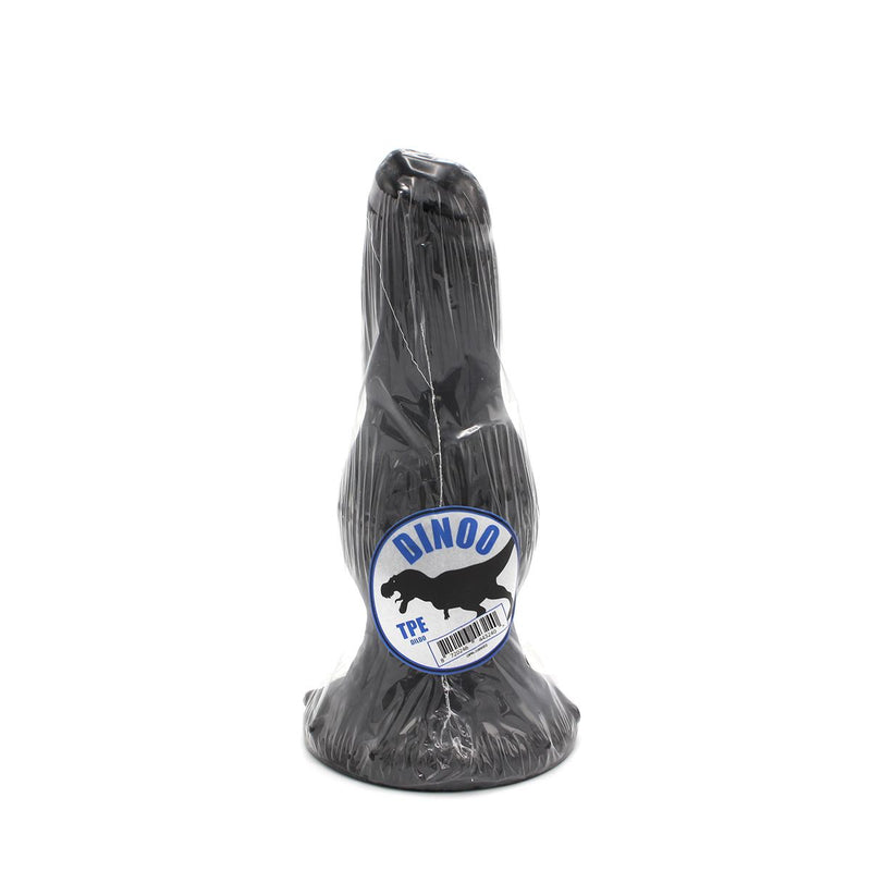 Dinoo - XXL Anaal Dildo - Bolvormige Verdikking - TPE - Zwart