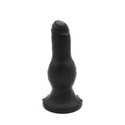 Dinoo - XXL Anaal Dildo - Bolvormige Verdikking - TPE - Zwart