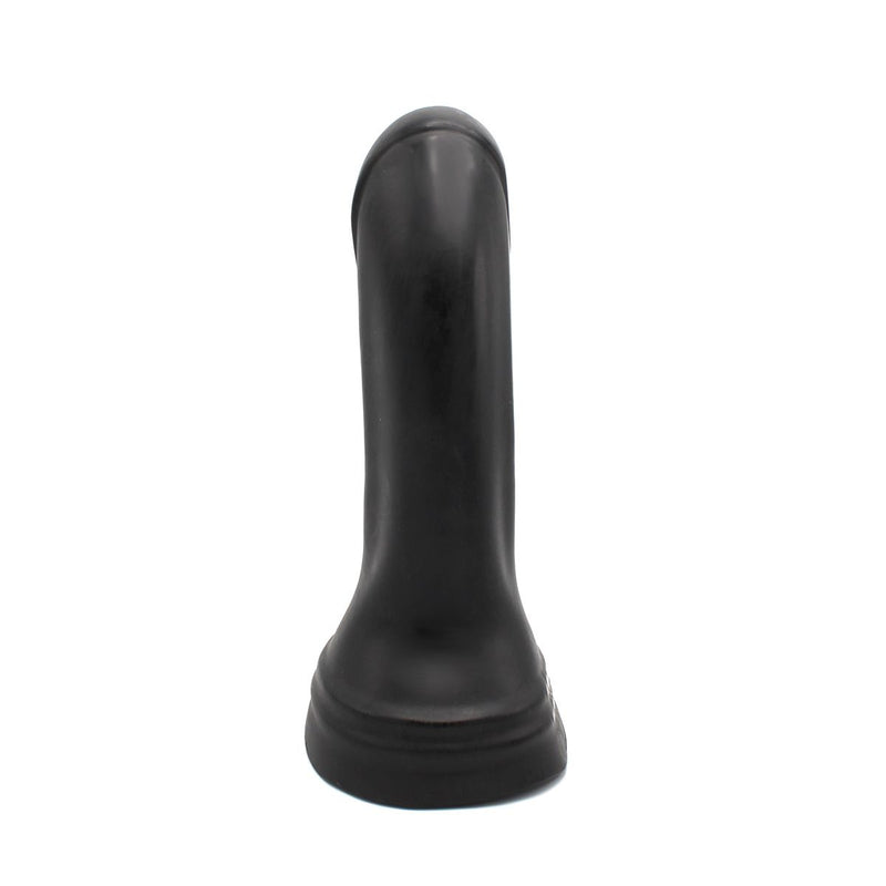 Dinoo - XXL Anaal Dildo - Met Kromming - TPE - Zwart
