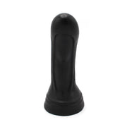 Dinoo - XXL Anaal Dildo - Met Kromming - TPE - Zwart