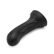 Dinoo - XXL Anaal Dildo - Met Kromming - TPE - Zwart