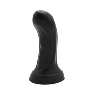 Dinoo - XXL Anaal Dildo - Met Kromming - TPE - Zwart