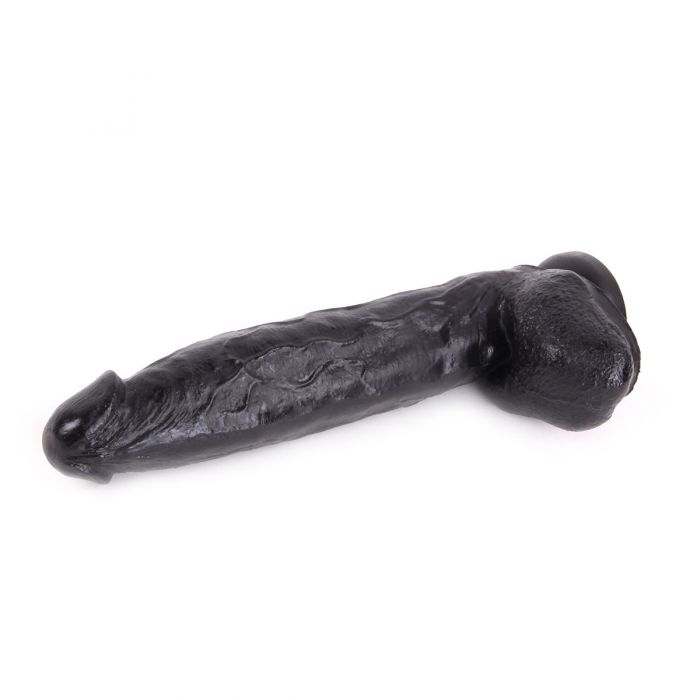 Dinoo - Monster - XXL Dildo - 28 x 5,5 cm - Zwart