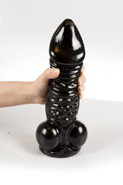 Dinoo - Rinchenia - XXL Dildo - 30 x 7,6 cm - Zwart