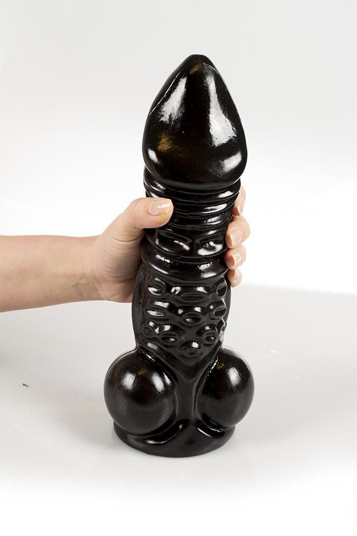 Dinoo - Rinchenia - XXL Dildo - 30 x 7,6 cm - Zwart