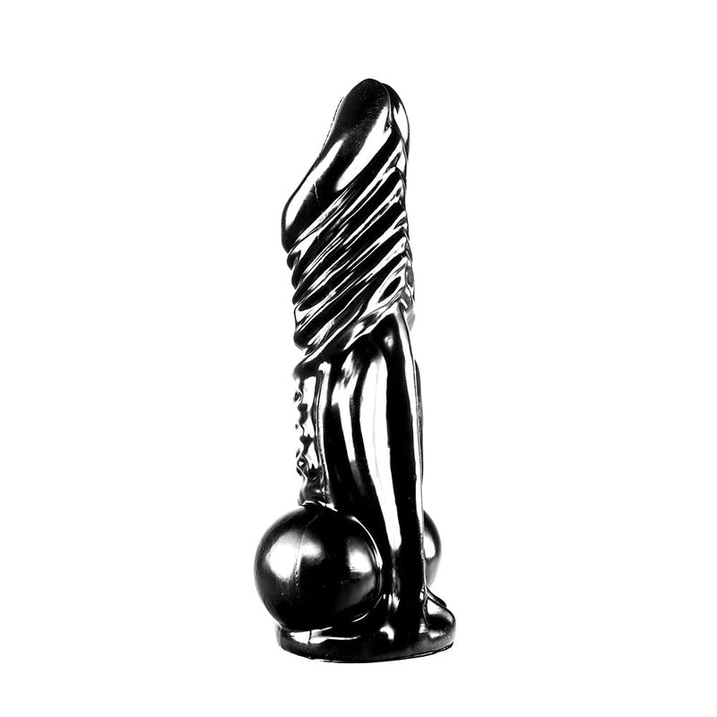 Dinoo - Rinchenia - XXL Dildo - 30 x 7,6 cm - Zwart