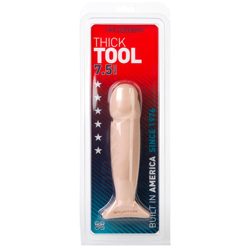 Doc Johnson - Classic Thick Tool - 19 cm - Lichte huidskleur