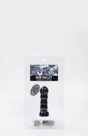 Domestic Partner - Bum Bullet - Buttplug - 12 x 3 cm - Zwart