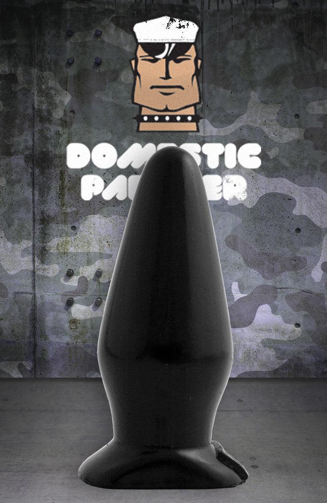 Domestic Partner - Starfighter - Large - Buttplug - 16 x 6 cm - Zwart
