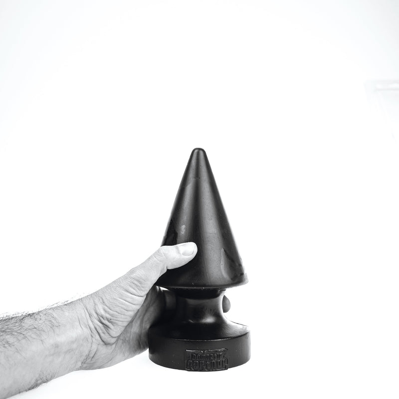 Domestic Partner - Giant Crack Attack - Buttplug - 22 x 10 cm - Zwart